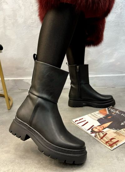 Women ankle boots NATUN - BLACK