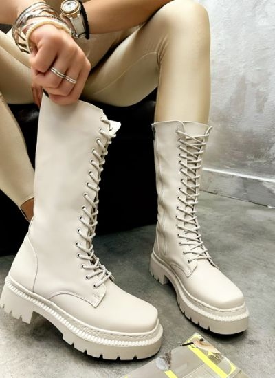 Women boots BLANCA - BEIGE