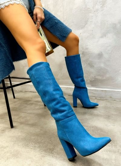 Women boots YVAINE - BLUE