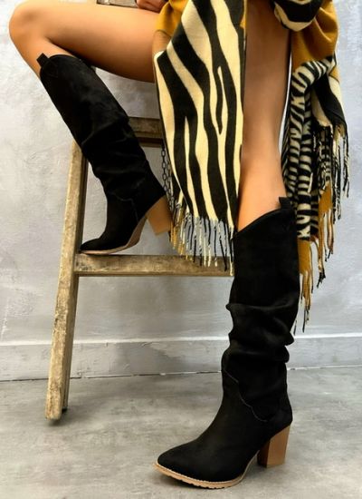Women boots NAARA - BLACK