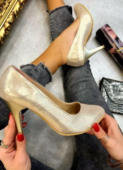 High-heels THARA - GOLD
