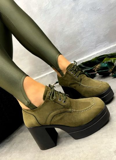 Ženske cipele PAKHI - MASLINASTA