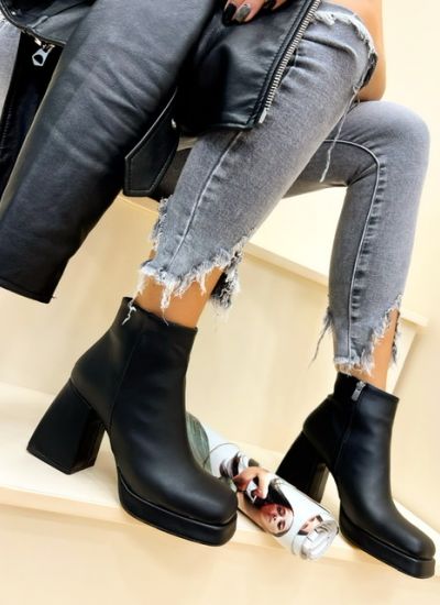 Women ankle boots LIZZIE - BLACK