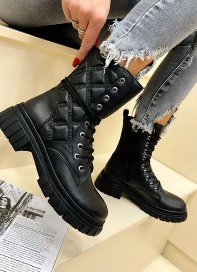 Women ankle boots IHA - BLACK