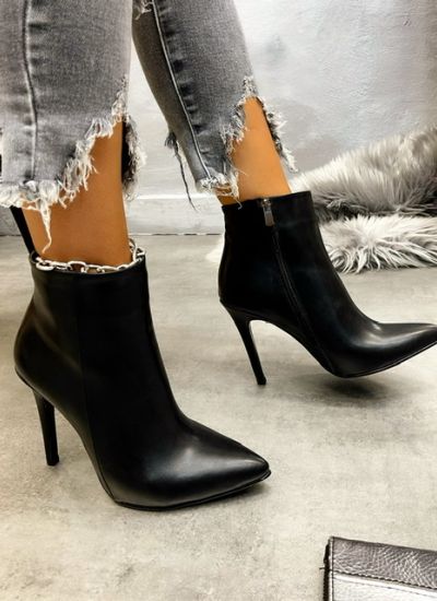 Women ankle boots SHACHI - BLACK