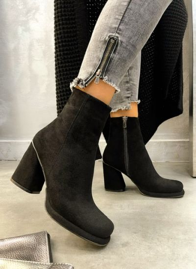 Women ankle boots CANDY - BLACK