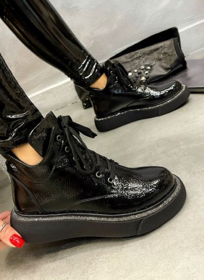 Women ankle boots ALANIZ - BLACK