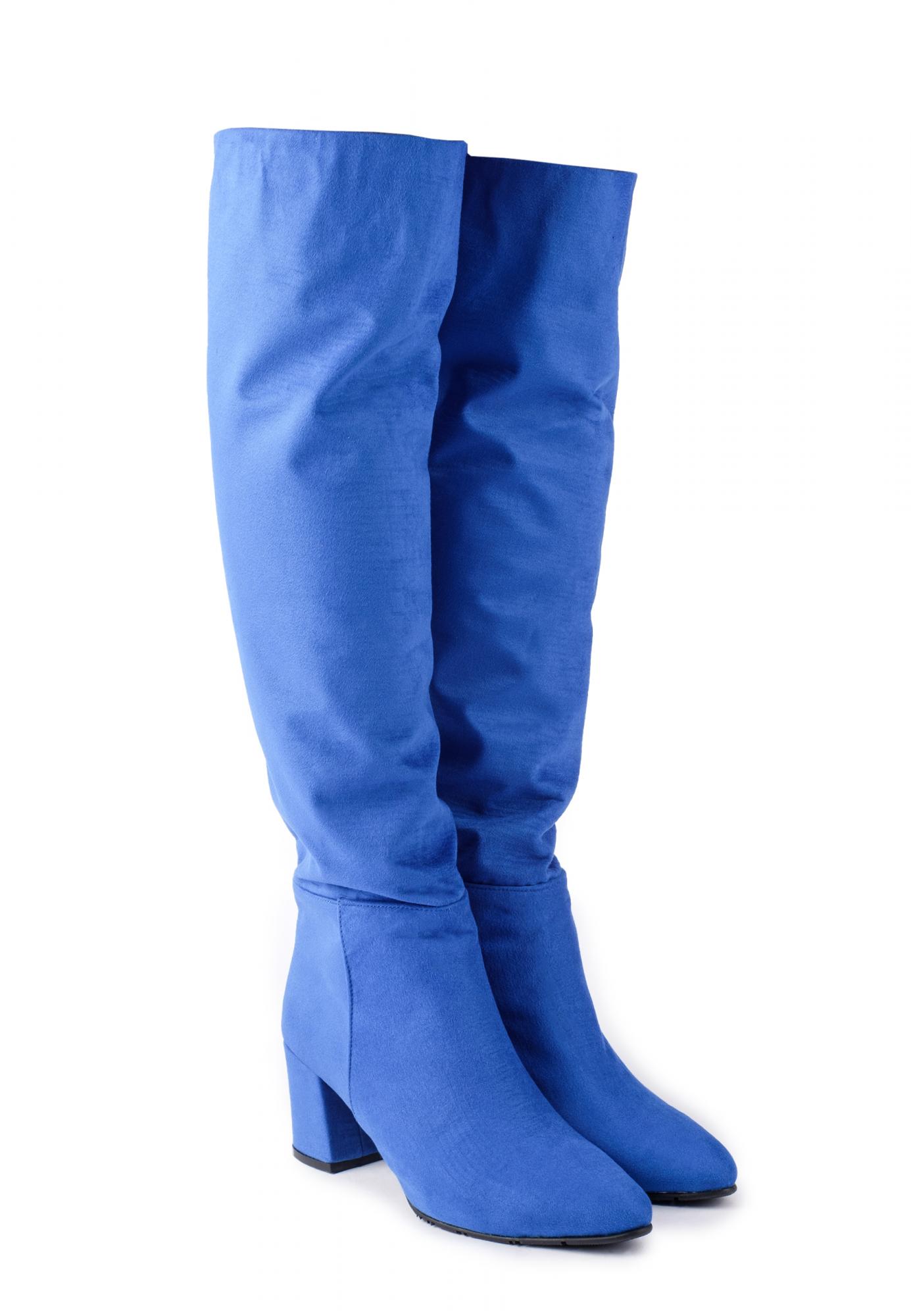 Women boots D205 - BLUE