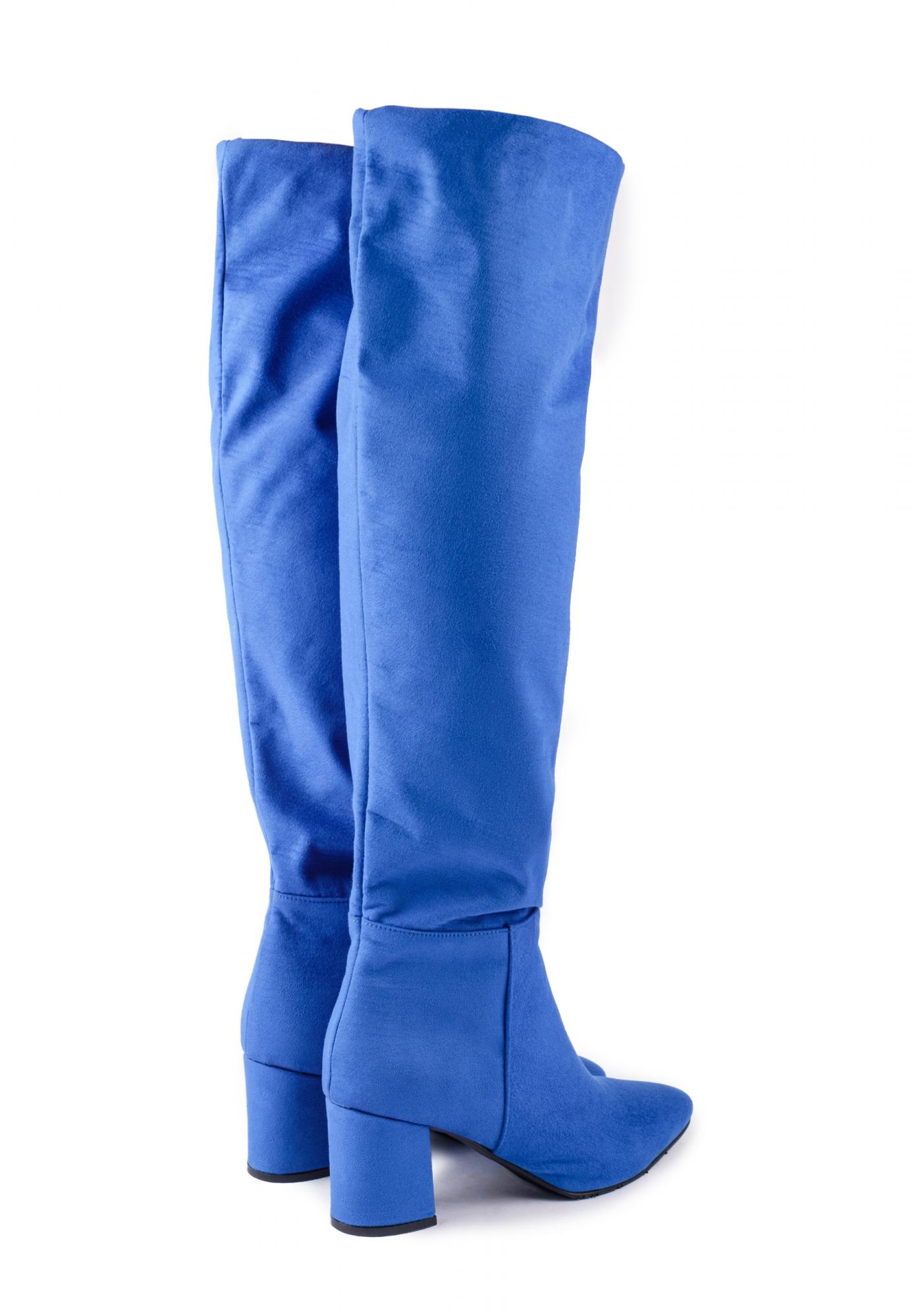 Women boots D205 - BLUE