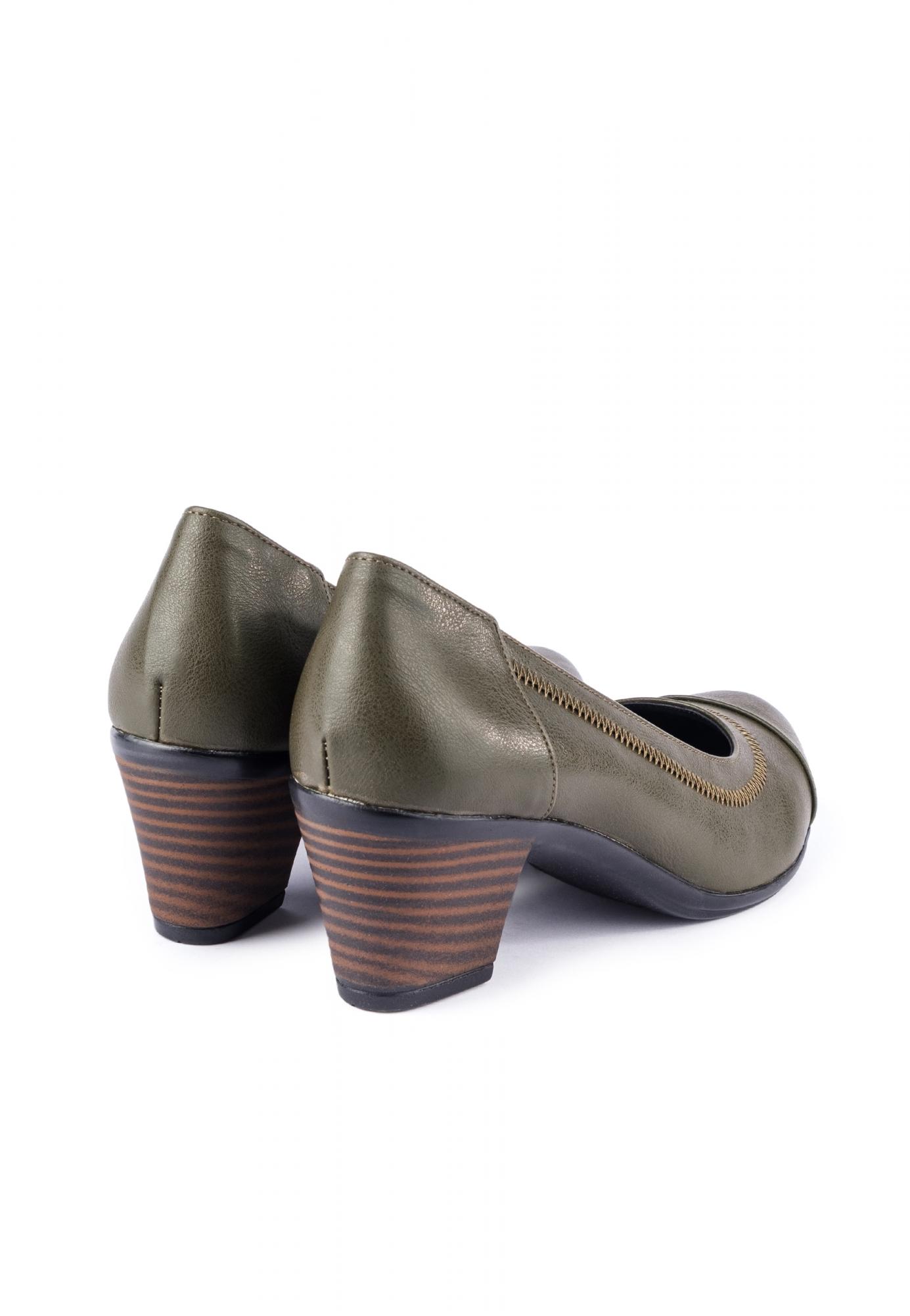 Ženske cipele D245 - MASLINASTA