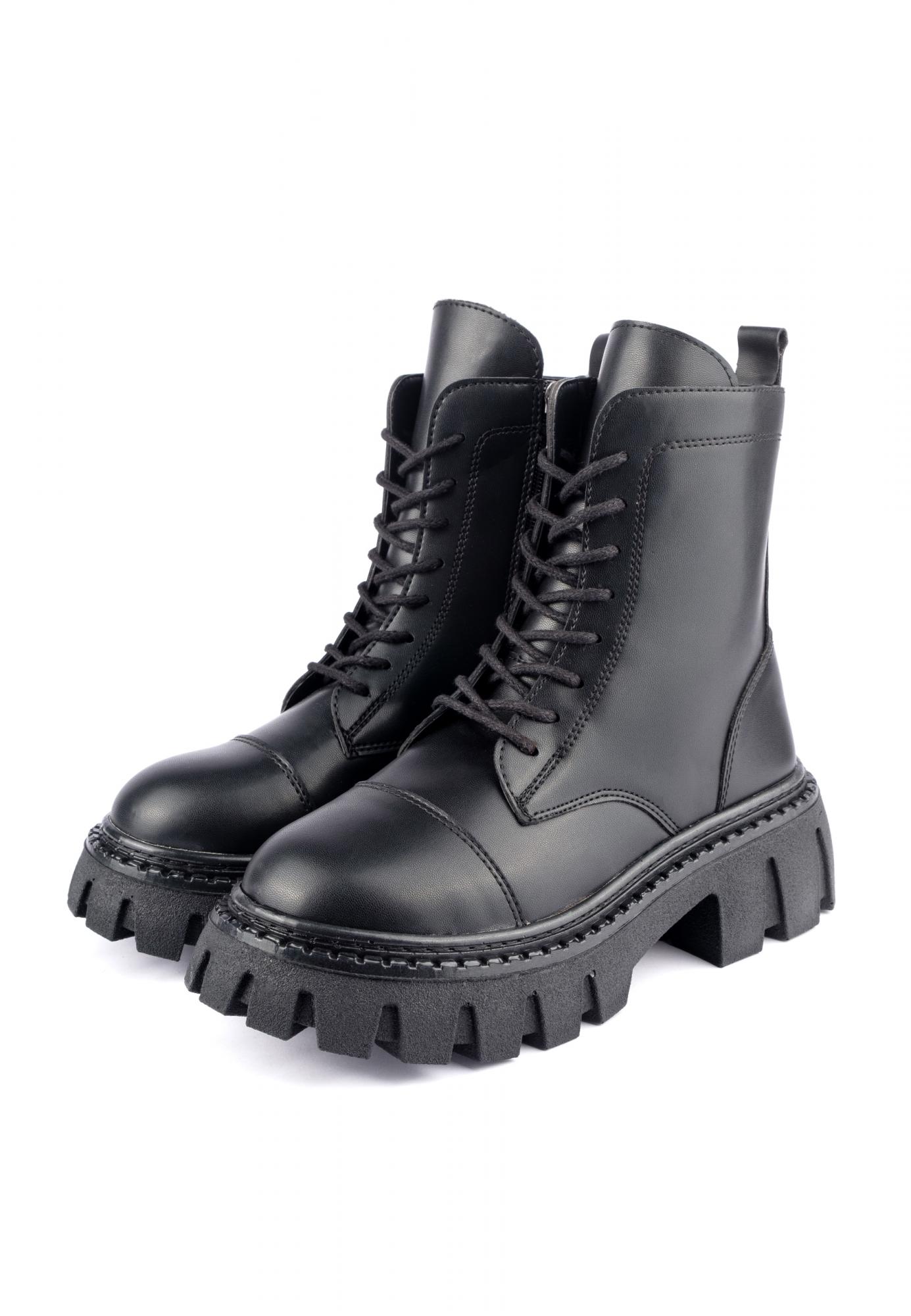 20mm Combat Leather Boots