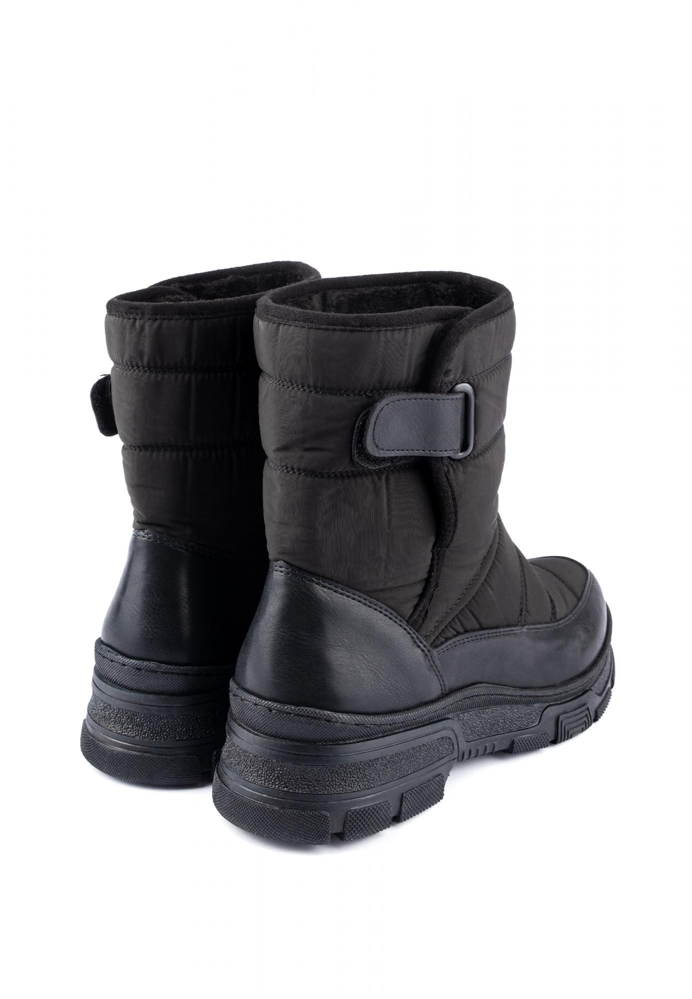 Warme Stiefel und Schuhe D430 - SCHWARZ