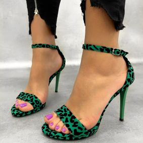 Women sandals D959 - LEOPARD