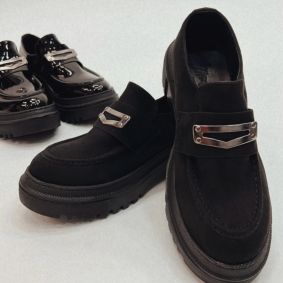 Pantofi de damă E067 - NEAGRĂ
