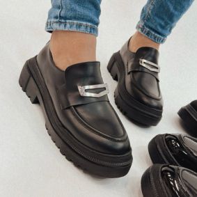 Pantofi de damă E067 - NEAGRĂ