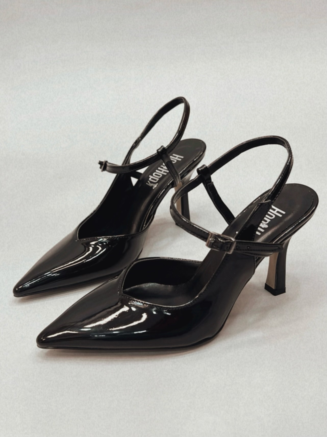 Women sandals E277 - BLACK