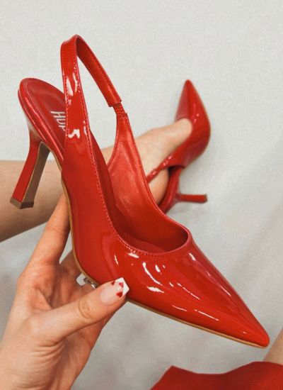 Women sandals E279 - RED