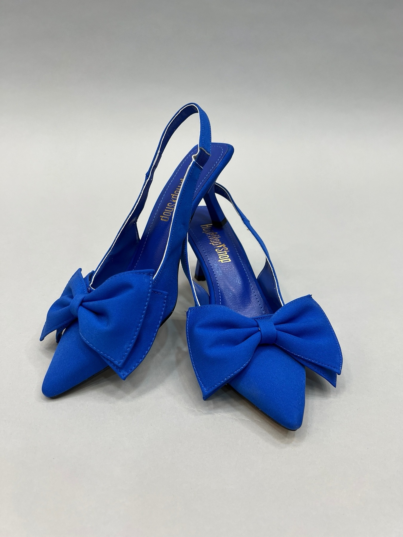 Women sandals E296 - BLUE