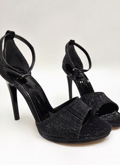 Women sandals E313 - BLACK