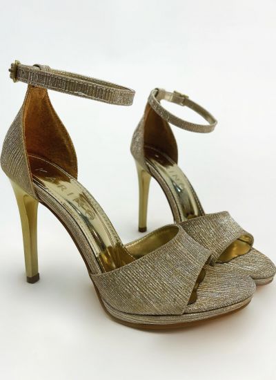 Women sandals E313 - GOLD