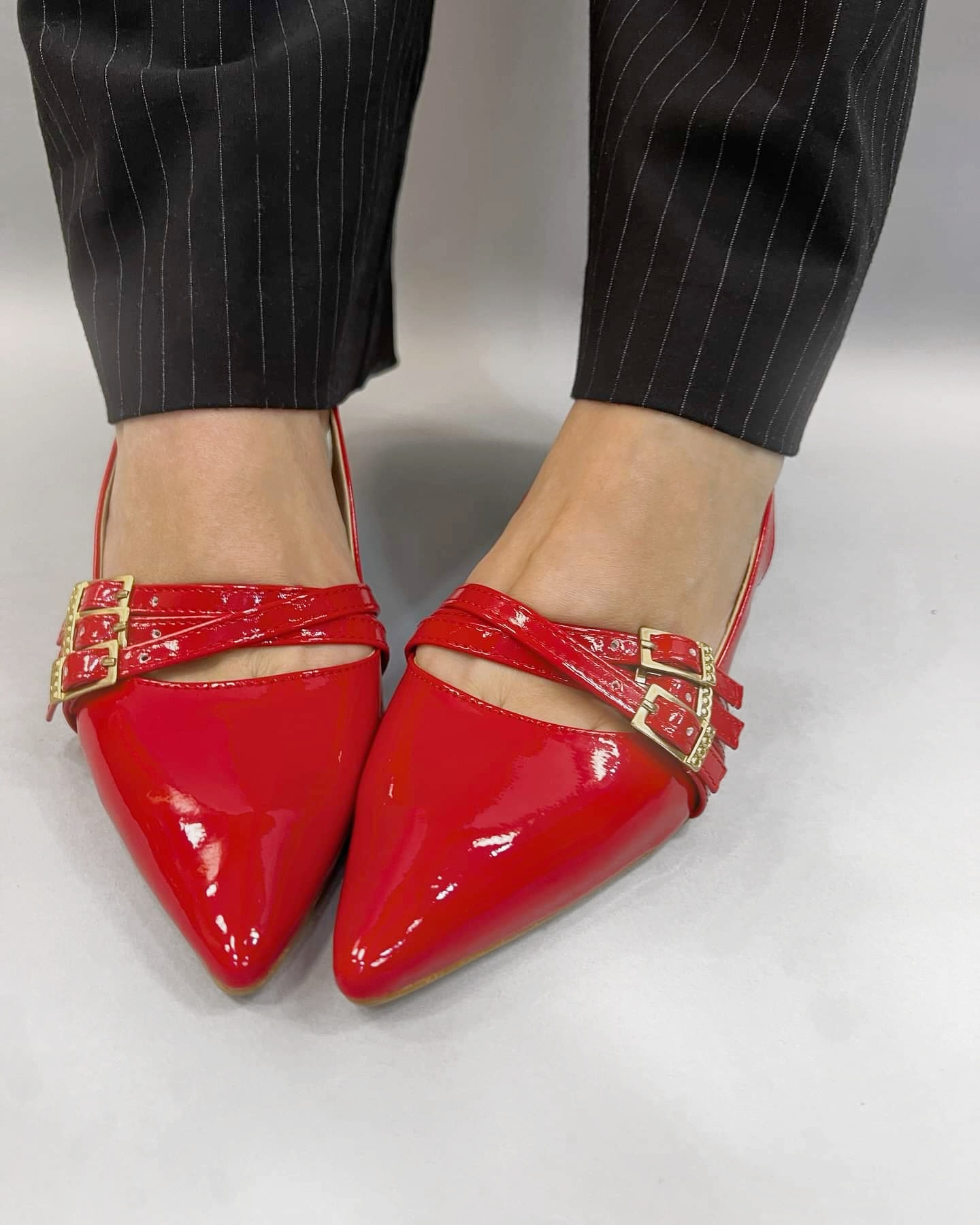 Women sandals E316 - RED