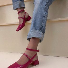 Sandale de damă E317 - PINK