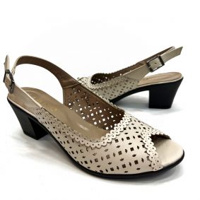 Women sandals E357 - BEIGE