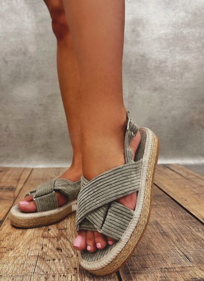 Women sandals E358 - GREY