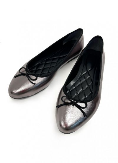 Balerina lapos cipő E359 - GRAFIT