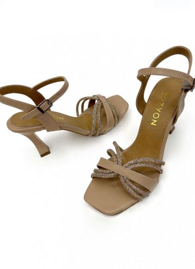 Women sandals E376 - BEIGE