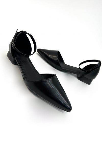 Ženske sandale O014 - ŠPIC - CRNA