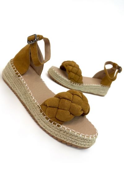 Sandale de damă O019 - CAMEL
