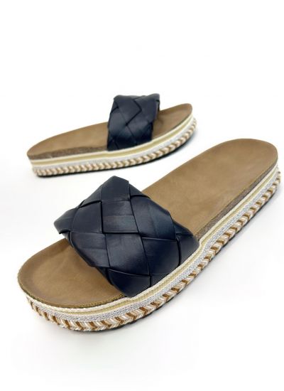 Women Slippers and Mules O029 - NAVY