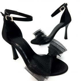 Women sandals O051 - BLACK