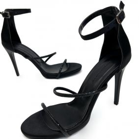 Women sandals O053 - BLACK