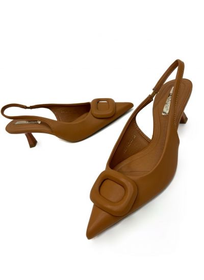 Sandale de damă O054 - CAMEL