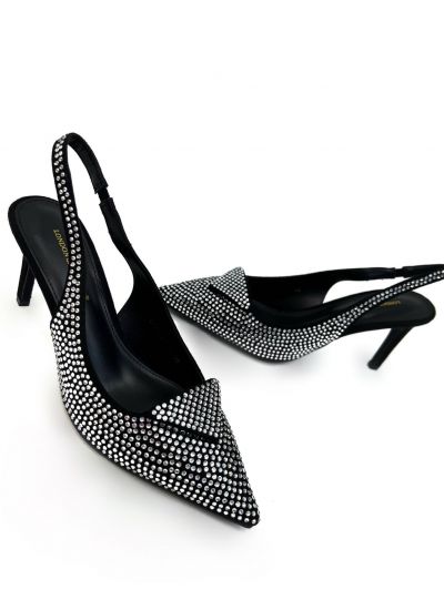 Women sandals O057 - BLACK