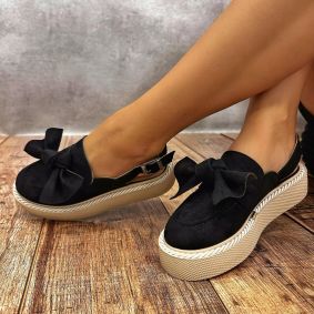 Women sandals E441 - BLACK