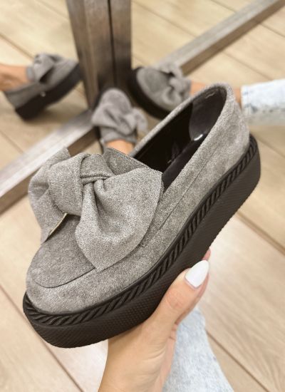 Women flats E542 - GREY