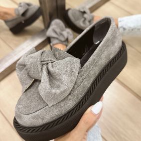 Women flats E542 - GREY