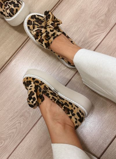 Women flats E543 - LEOPARD