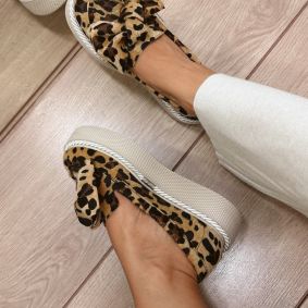 Women flats E543 - LEOPARD