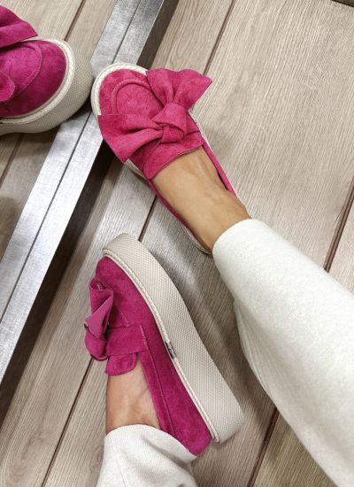 Women flats E543 - PINK