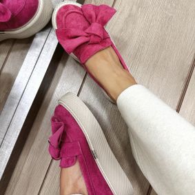 Women flats E543 - PINK