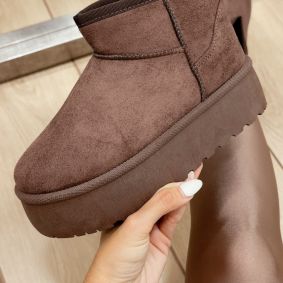 Comfy Boots E553 - BROWN