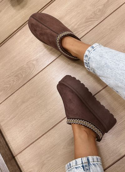 Comfy Boots E555 - BROWN