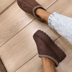 Comfy Boots E555 - BROWN