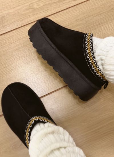 Comfy Boots E555 - BLACK