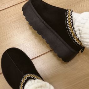 Comfy Boots E555 - BLACK