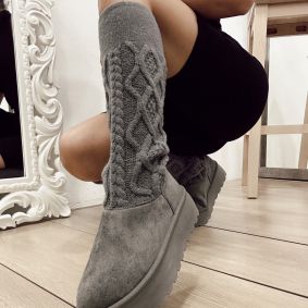 Comfy Boots E556 - GREY